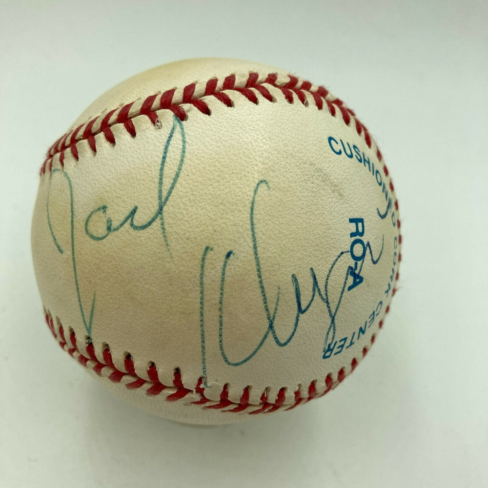Tony Randall & Jack Klugman The Odd Couple Signed Major League Baseball PSA DNA