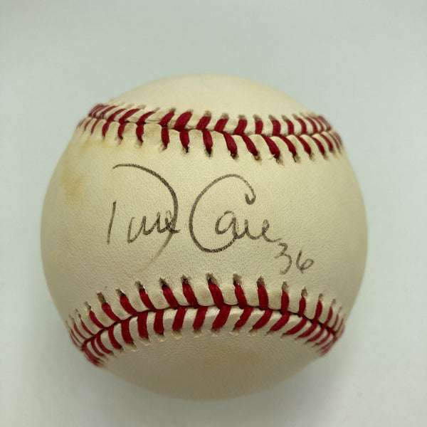 David Cone Signed Official American League Baseball PSA DNA COA