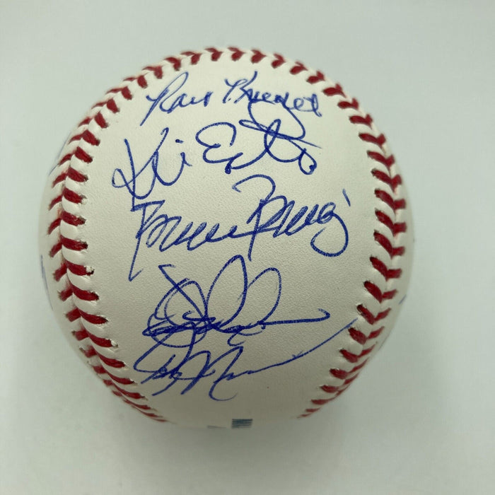 1986 New York Mets World Series Champs Team Signed Major League Baseball JSA COA