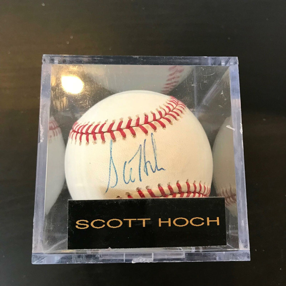 Scott Hoch Signed Autographed Official Major League Baseball PGA Golf