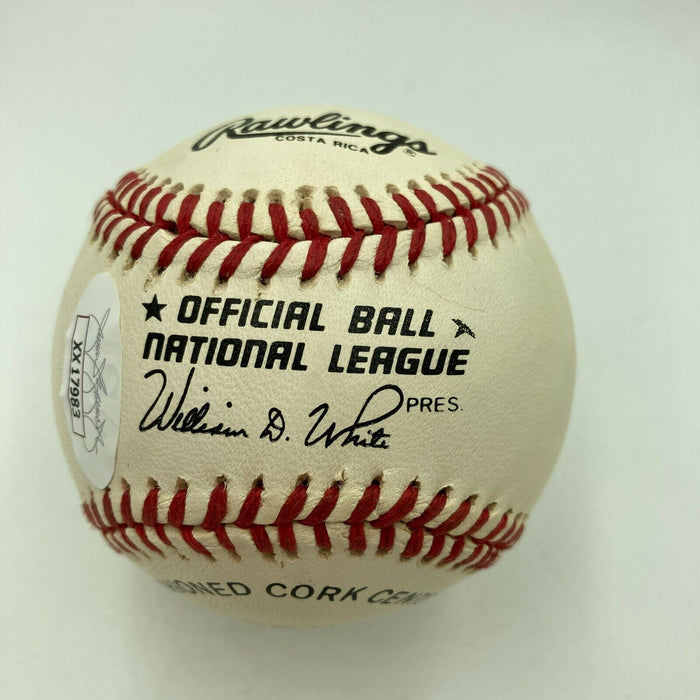 Beautiful Sandy Koufax #32 Signed Official National League Baseball JSA COA