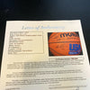 Isiah Thomas Chuck Daly Christian Laettner 1992 Dream Team Signed Basketball JSA