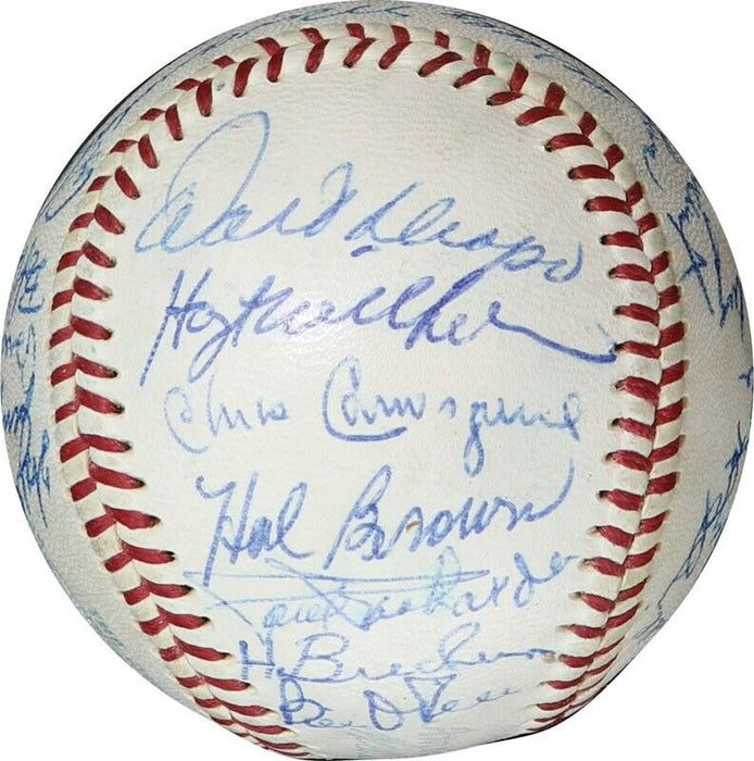 Beautiful 1959 Baltimore Orioles Team Signed American League Baseball PSA DNA