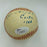 John Stephenson 1968 Chicago Cubs Signed Baseball With JSA COA