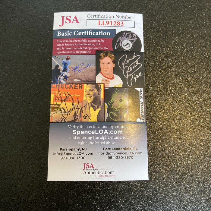 Brian Knobbs Signed Autographed WCW Wrestling Figure With JSA COA