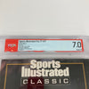 Willie Mays signed 1992 Sports Illustrated PSA Certified