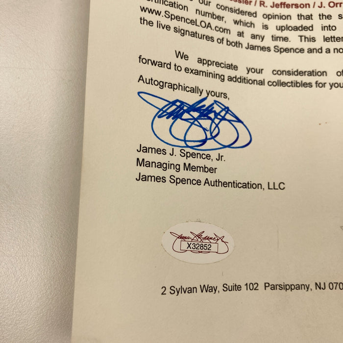 1970 Baltimore Colts Super Bowl V Champs Team Signed Football Johnny Unitas JSA