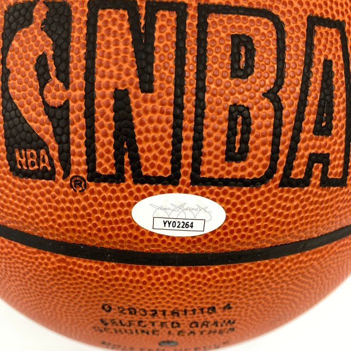 1972-73 New York Knicks NBA Champs Team Signed NBA Game Basketball JSA COA