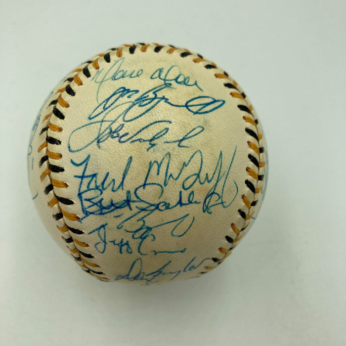 1994 All Star Game National League Team Signed Baseball Barry Bonds PSA DNA COA