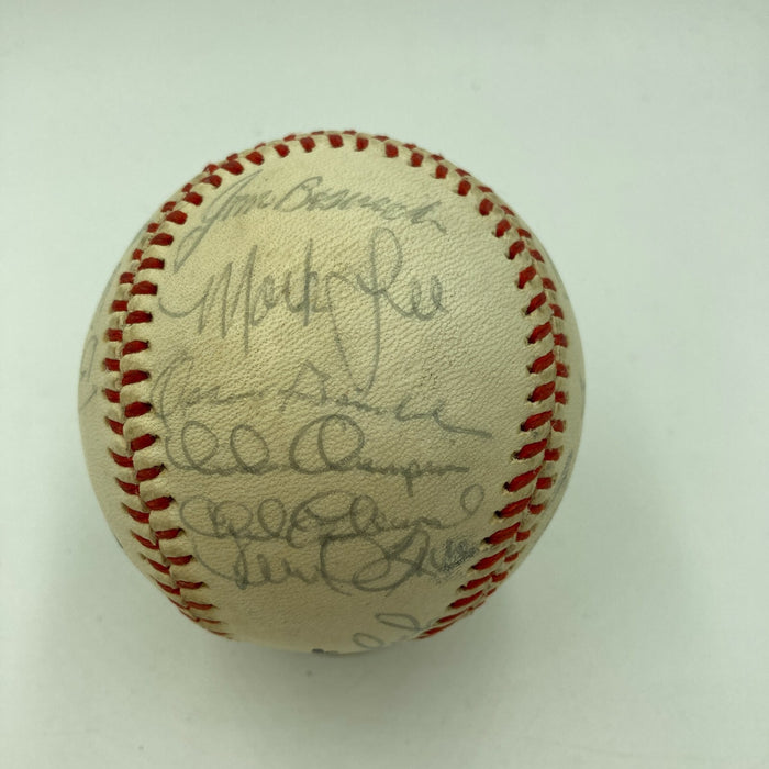 Ozzie Smith Rookie 1978 San Diego Padres Team Signed Autographed Baseball
