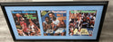 Michael Jordan (3) Signed First Sports Illustrated Covers Display PSA DNA & UDA