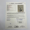 Joe Dimaggio 1930's Rookie Era Signed Album Page JSA COA