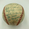1958 San Francisco Giants Team Signed NL Baseball Willie Mays JSA COA