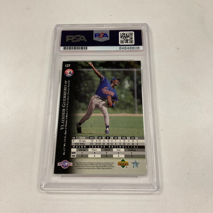 1994 Upper Deck SP Vladimir Guerrero Signed Autographed RC Rookie Card PSA DNA