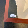 Beautiful Willie Mays Signed Heavily Inscribed Hand Painted Home Plate JSA COA