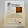 The Finest Michael Jordan Rookie 1984 Bulls Team Signed Basketball Beckett 9