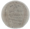 Earliest Known Yogi Berra Single Signed 1944 Baseball With Home Address Beckett