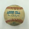 1997 Yankees Indians ALDS Playoffs Game Used Baseball Signed By All Umpires