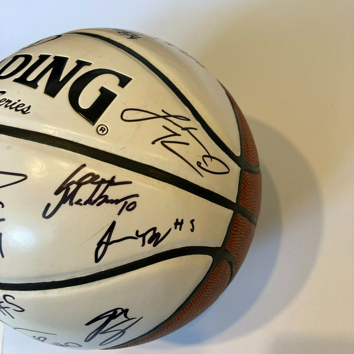 Jayson Tatum Rookie 2017 NBA Draft Class Multi Signed Basketball JSA COA