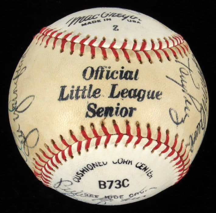1976 Cincinnati Reds World Series Champs Team Signed Baseball JSA COA