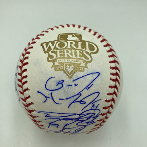 2010 San Francisco Giants World Series Champs Team Signed Baseball MLB Hologram
