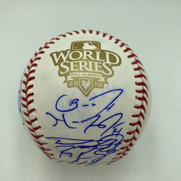 2010 San Francisco Giants World Series Champs Team Signed Baseball MLB Hologram