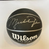 Beautiful Michael Jordan Signed Wilson #23 Jordan Slam Dunk Basketball JSA COA