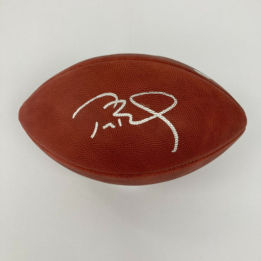 Tom Brady Signed Official Super Bowl LI Game Football Tristar Certified