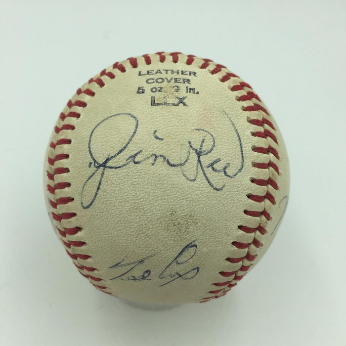 1978 Carlton Fisk & Jim Rice Boston Red Sox Signed Autographed Baseball