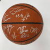 Stephen Curry Rookie 2009-10 Golden State Warriors Team Signed Basketball PSA