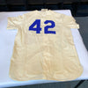 Sandy Koufax Don Drysdale Signed Jackie Robinson Brooklyn Dodgers Jersey JSA COA