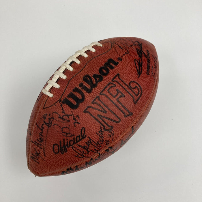 1987 Cincinnati Bengals Team Signed Wilson NFL Football