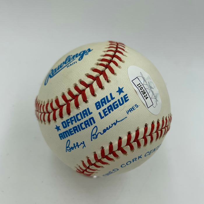 Taylor Dayne Signed American League Baseball JSA COA Tell It To My Heart Singer