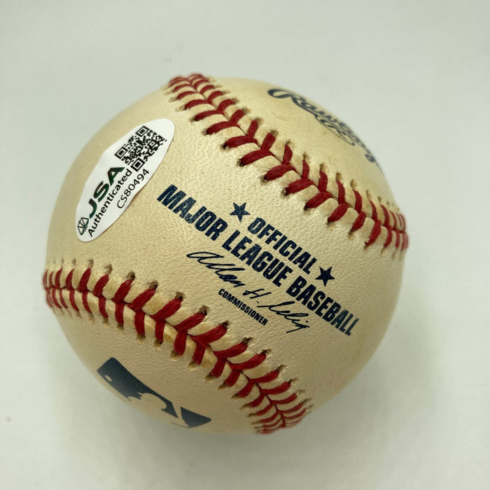Reggie Jackson Mr. October Signed Major League Baseball JSA COA