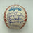 1961 New York Yankees World Series Champs Team Signed Baseball Mickey Mantle JSA