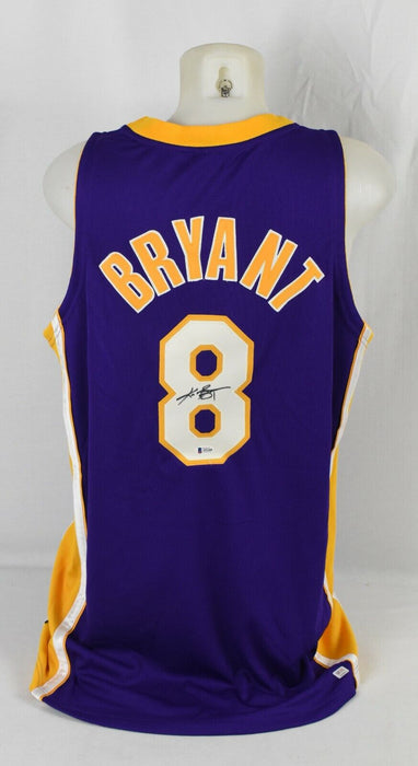 Kobe Bryant Signed 2000-01 Los Angeles Lakers Game Issued Finals Jersey PSA DNA