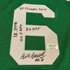 Bill Russell Signed Heavily Inscribed STATS Boston Celtics Jersey With JSA COA