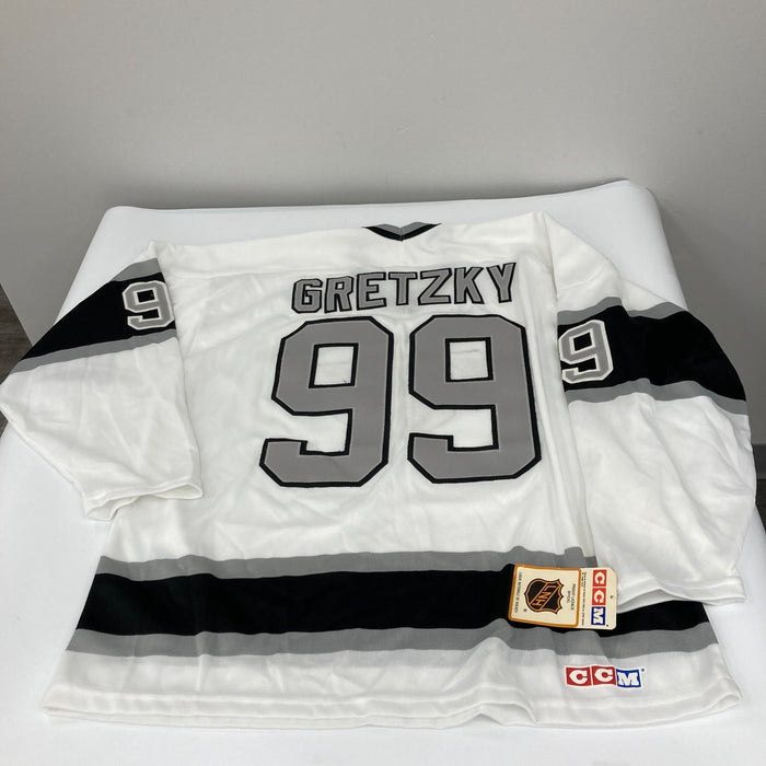Wayne Gretzky Signed Los Angeles Kings Authentic Game Model CCM Jersey Beckett