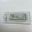 Bill Russell Signed Autographed Bank Check PSA DNA Boston Celtics HOF Legend