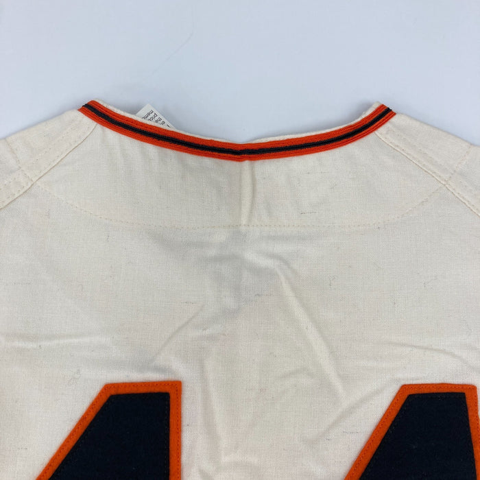 Willie McCovey Signed San Francisco Giants Mitchell & Ness Jersey Beckett COA