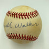 Edsall Walker Signed Official Major League Baseball Negro League Legend JSA