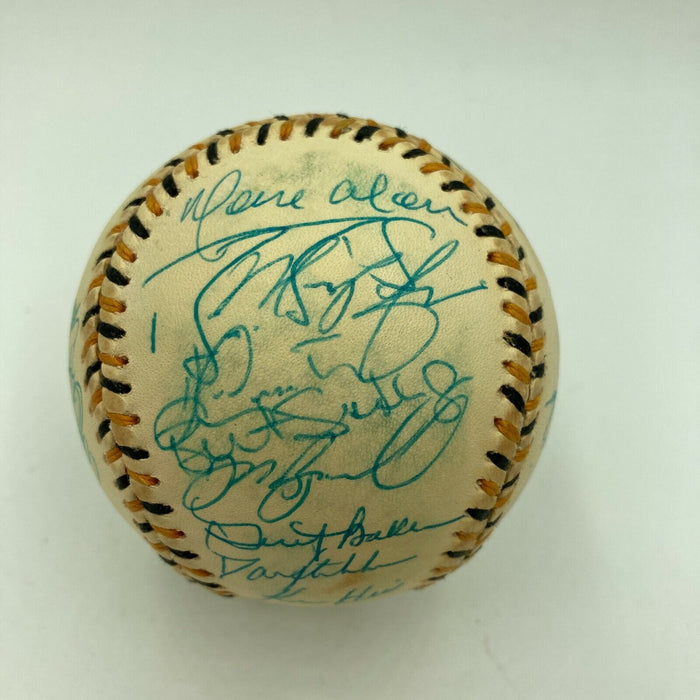 1994 All Star Game National League Team Signed Baseball Barry Bonds PSA DNA COA