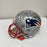 Tom Brady 2007 New England Patriots AFC Champs Team Signed Helmet 54 Sigs JSA