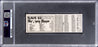 Randy Johnson First No-Hitter Signed Full Ticket June 2, 1990 PSA Auto 10