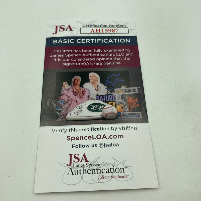 Mel "Chief" Harder Baseball Signed Inscribed American League Baseball JSA COA