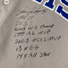 Ivan Rodriguez Signed Heavily Inscribed STATS Texas Rangers Jersey JSA COA