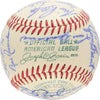 1963 All Star Game American League Team Signed Baseball Nellie Fox Yastrzemski
