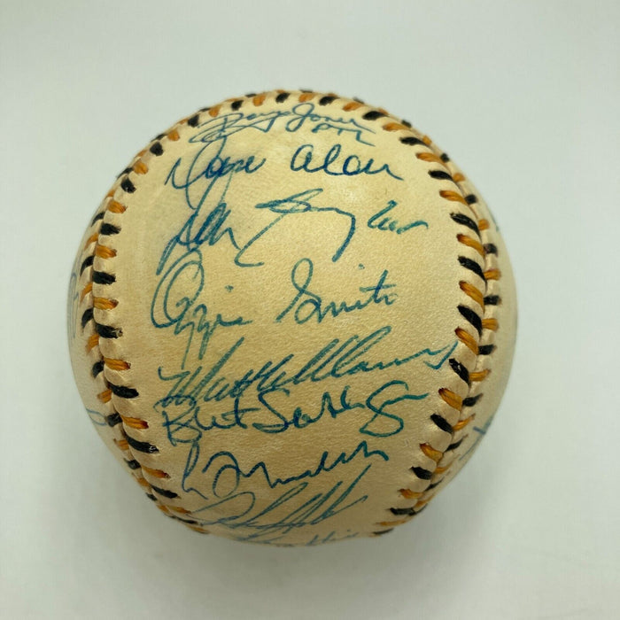 1994 All Star Game National League Team Signed Baseball Barry Bonds PSA DNA COA