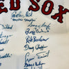 Stunning 1975 Boston Red Sox AL Champs Team Signed Jersey MLB Authentic Holo