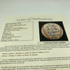 Chicago Cubs & White Sox Legends Signed Baseball Ernie Banks Nellie Fox JSA COA
